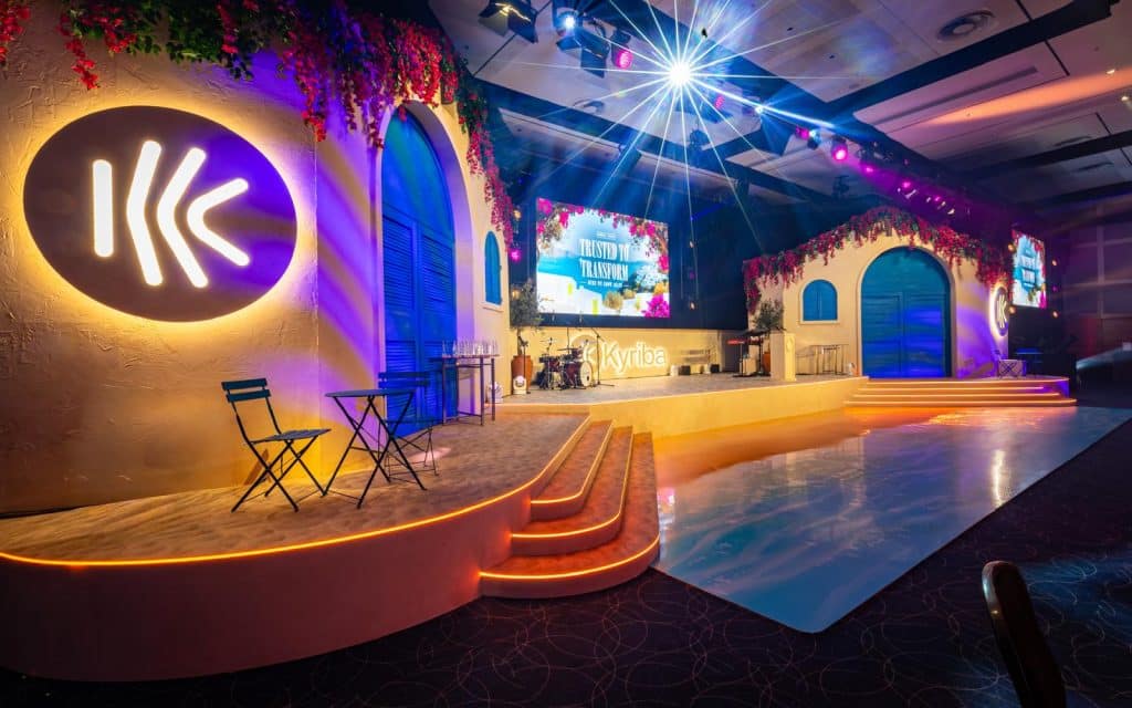 Kyriba corporate planning event