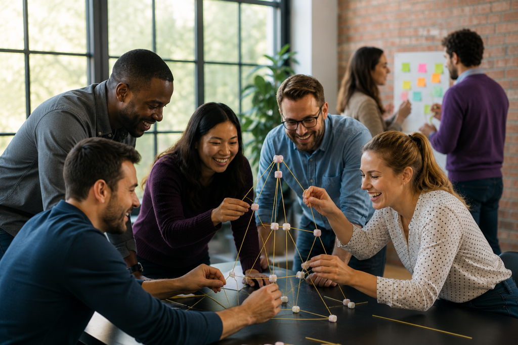 Corporate team building activity